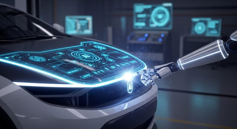 AI sealed the hood shut